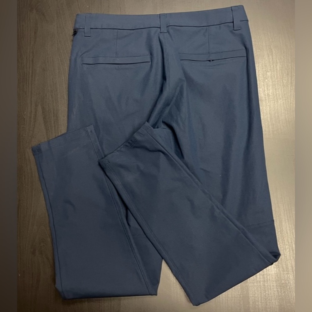 Lululemon Mens Commission Pant Slim 31x31" *Warpstreme (Navy) - Picture 2 of 7